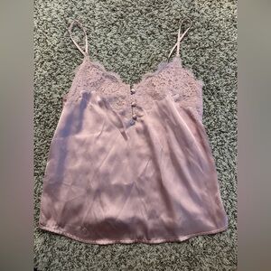 Abercrombie & Fitch Blush Satin Camisole